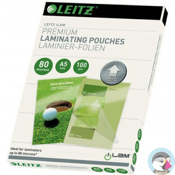 Folia do laminacji LEITZ iLAM UDT A5 80 mic. 74920000