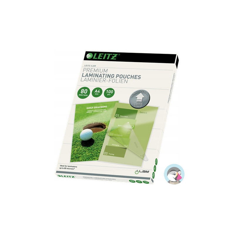 Folia do laminacji LEITZ iLAM UDT A4 80 mic. 74780000