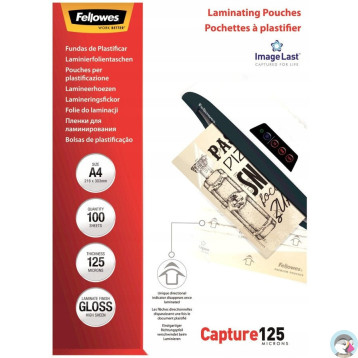 Folia do laminacji FELLOWES 125 mic A4 100szt 5307407