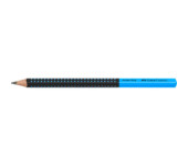 Ołówek JUMBO GRIP TWO TONE czarny/niebieski 511910 FABER CASTELL