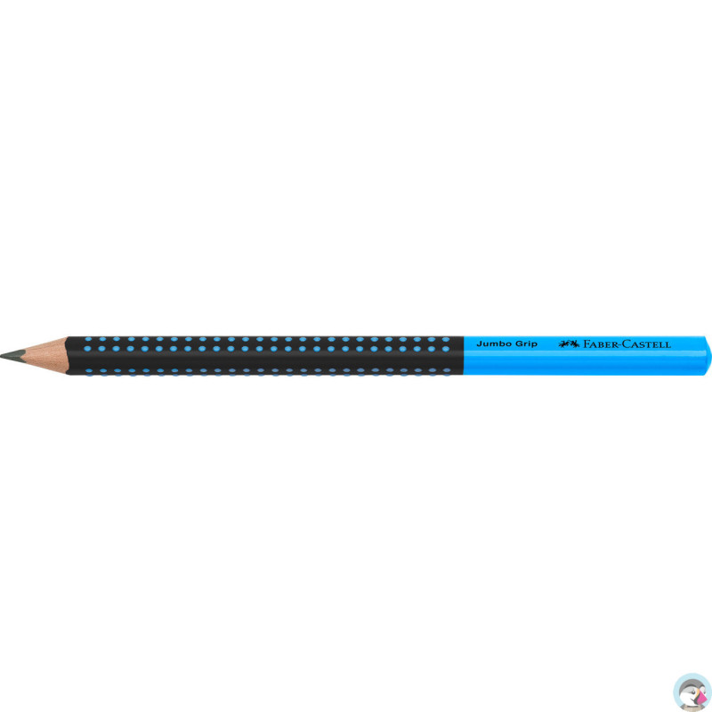 Ołówek JUMBO GRIP TWO TONE czarny/niebieski 511910 FABER CASTELL