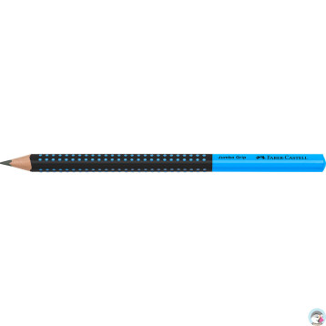 Ołówek JUMBO GRIP TWO TONE czarny/niebieski 511910 FABER CASTELL