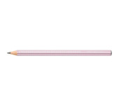 Ołówek JUMBO SPARKLE rose metallic 111661 Faber-Castell