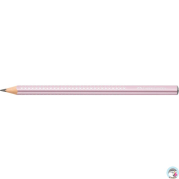 Ołówek JUMBO SPARKLE rose metallic 111661 Faber-Castell