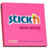 Bloczek STICKN 76x76mm ciemnoróżowy neonowy 100k 21165 STICKN