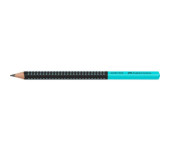 Ołówek JUMBO GRIP TWO TONE czarny/turkusowy 511912 FABER CASTELL
