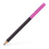 Ołówek JUMBO GRIP TWO TONE czarny/różowy 511911 FABER CASTELL
