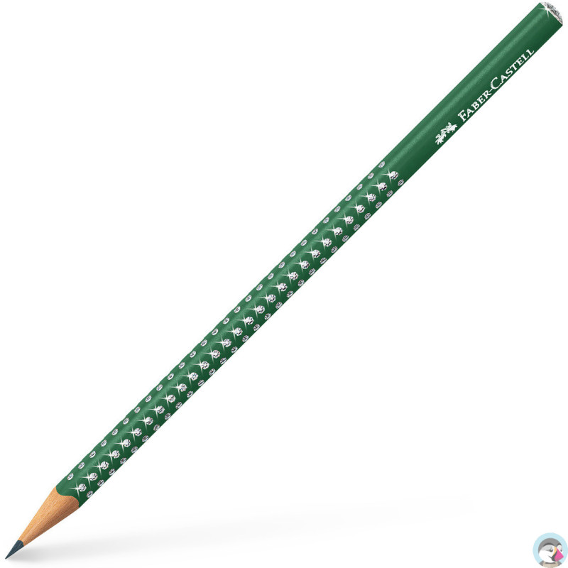 Ołówek SPARKLY PEARLY ciemnozielony 118239 FABER CASTELL