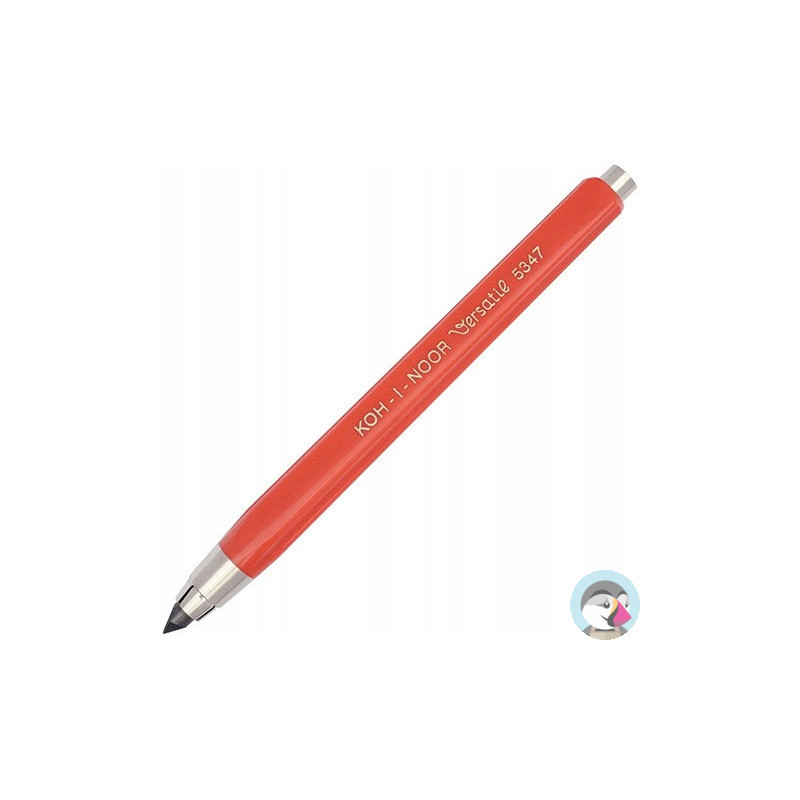 Ołówek mechaniczny 5,6mm 12cm VERSATIL KUBUŚ czerwony 5347/1 KOH-I-NOOR