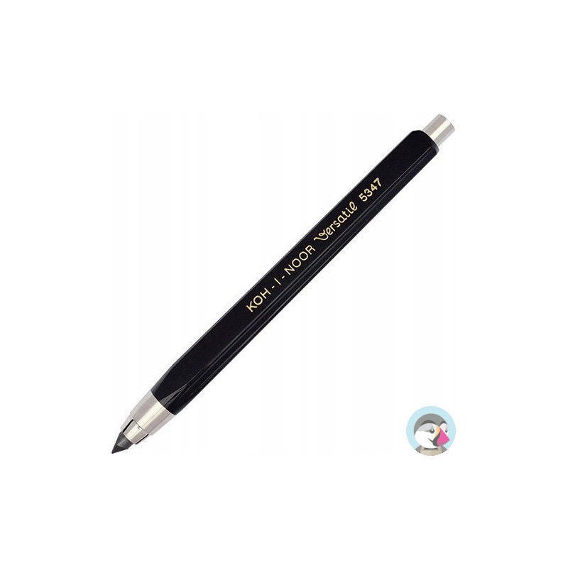 Ołówek mechaniczny 5,6 mm 12cm VERSATIL KUBUŚ czarny 5347 KOH-I-NOOR
