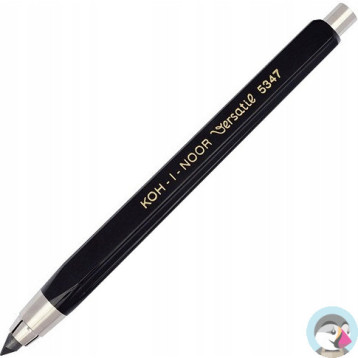 Ołówek mechaniczny 5,6 mm 12cm VERSATIL KUBUŚ czarny 5347 KOH-I-NOOR
