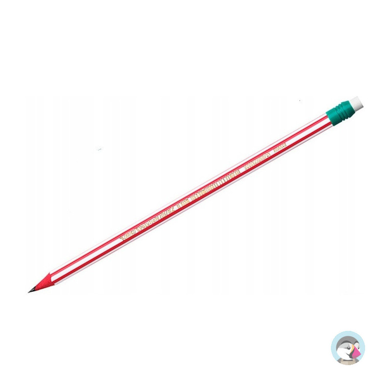 Ołówek EVOLUTION STRIPES z gumką HB 8960342 BIC