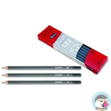 Ołówek techniczny H (12) TINGE/UNIONL 160-1355 GRAND