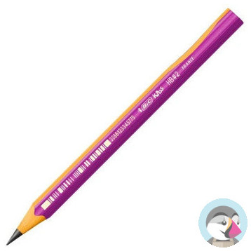 Ołówek KIDS BEGINNERS GIRLS 919263 BIC(różowy korpus)