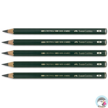 Ołówek CASTELL 9000 6H (12szt.) 119016 Faber-Castell