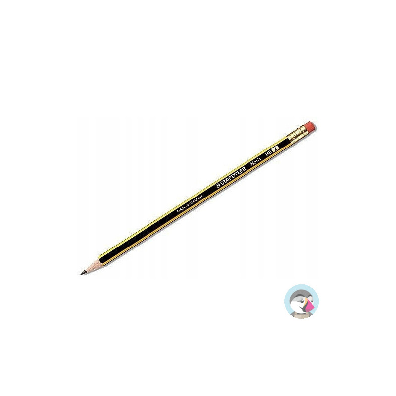 Ołówek drewniany NORIS 122 z gumką HB S122 STAEDTLER