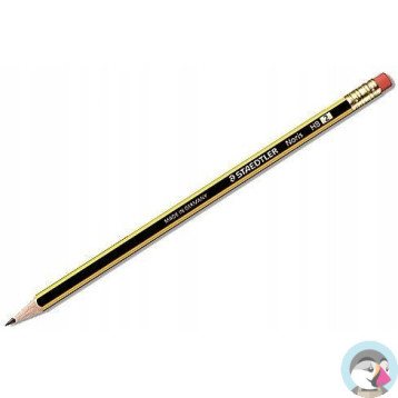 Ołówek drewniany NORIS 122 z gumką HB S122 STAEDTLER