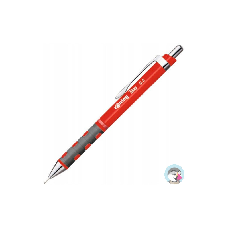 Ołówek automatyczny 0,5mm czerwony TIKKY III S1904699 ROTRING