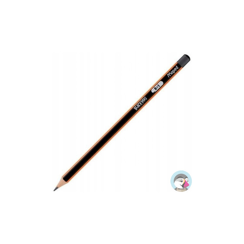 Ołówek drewniany Blackpeps B MAPED 850024