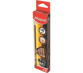 Ołówek drewniany Blackpeps HB MAPED 850021
