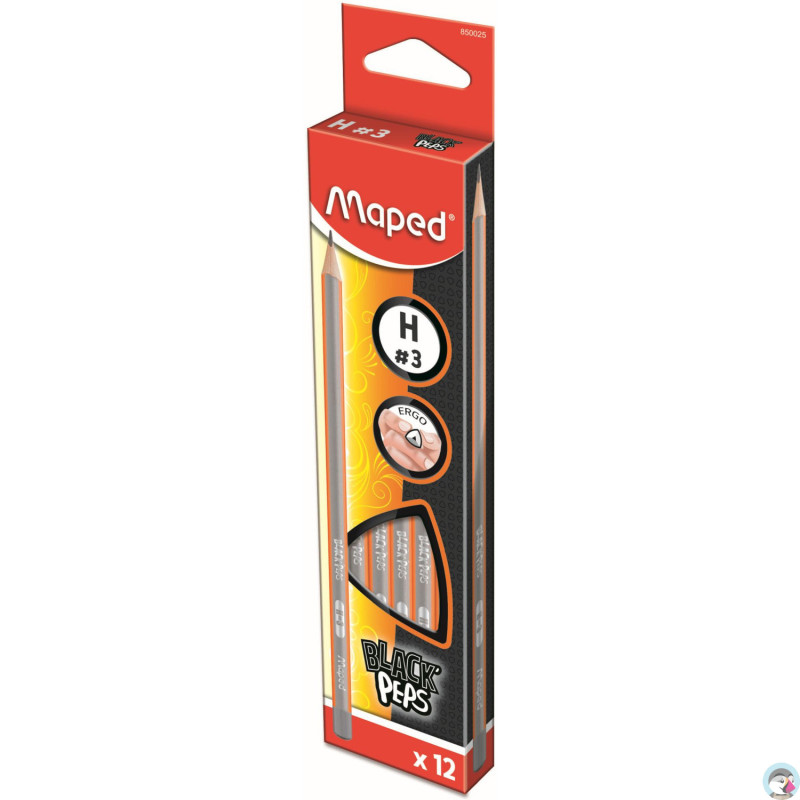 Ołówek drewniany Blackpeps H MAPED 850025