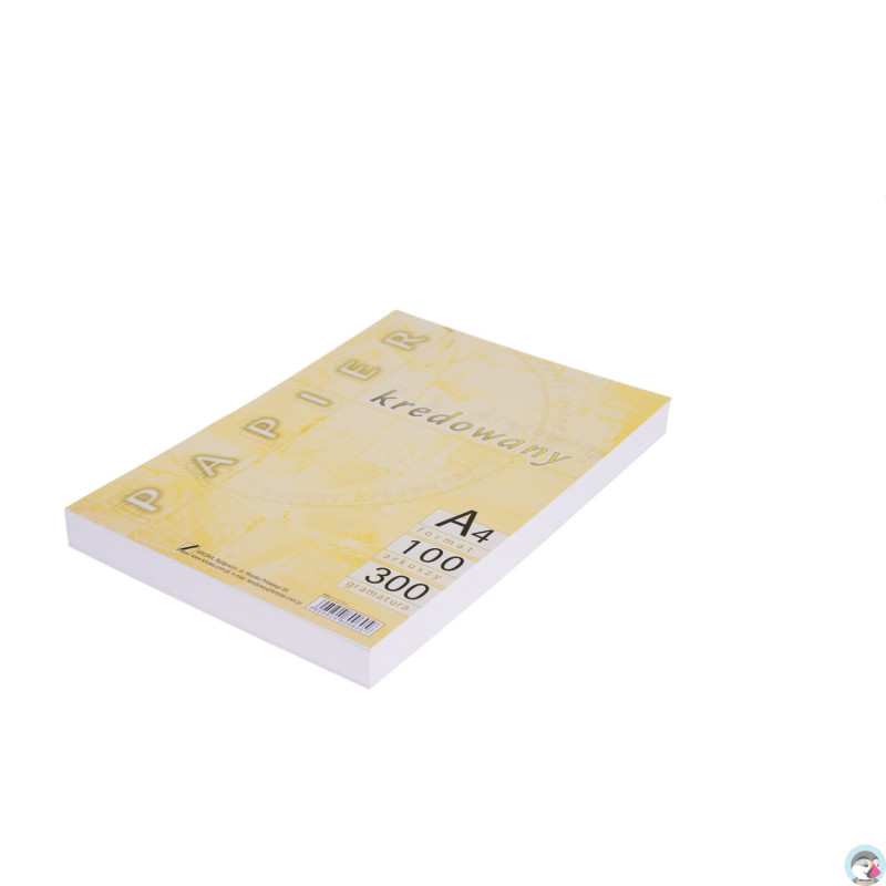 Papier kredowy A4 300g (100) KRESKA