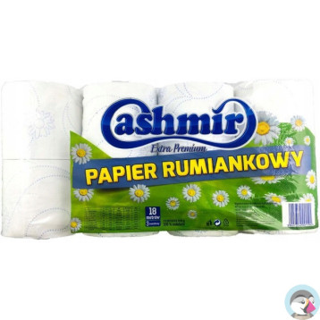 Papier toaletowy CASHMIR Extra Premium (8szt.) 3 warstwy rumianek 18m 224218