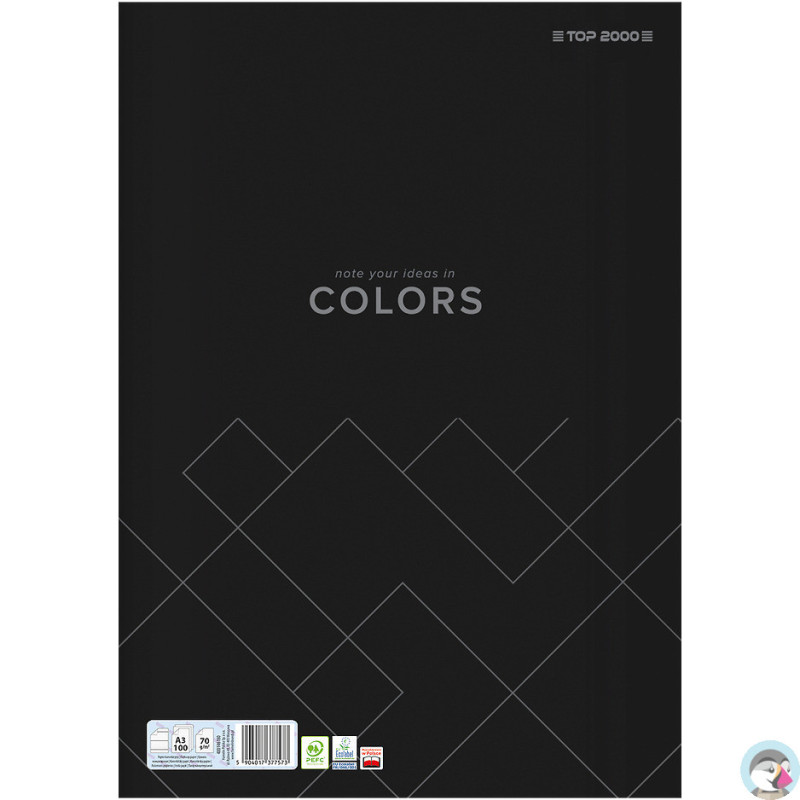 Papier kancelaryjny COLORS A3 100K linia 400169247 TOP 2000