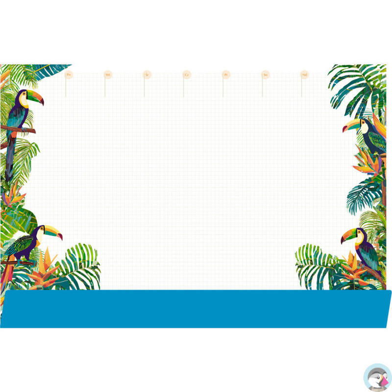 Podkład na biurko B3-Notes TROPIC SP-B3-06