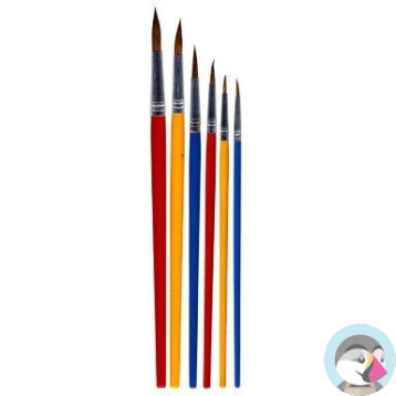 Pędzle 252B 6szt. 170-1421 GRAND