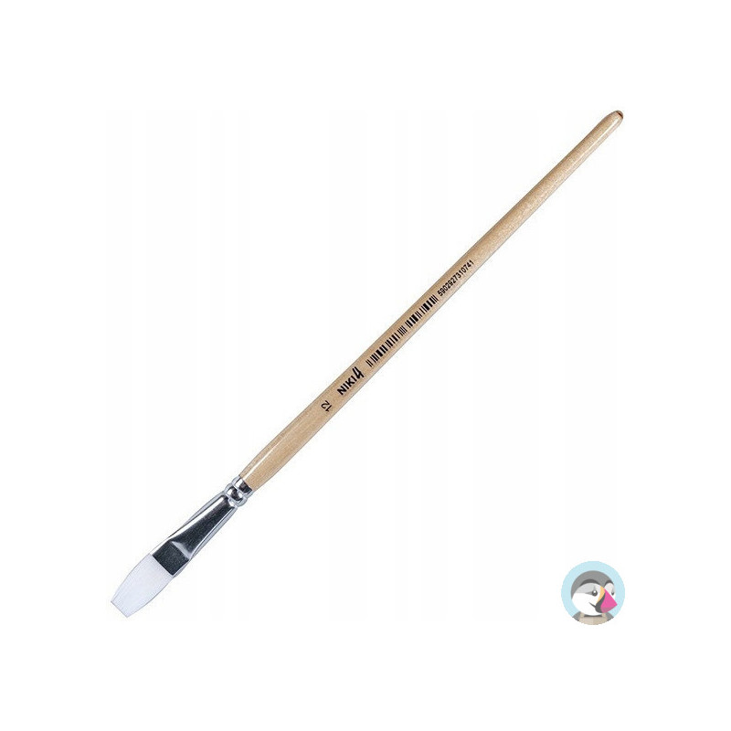 Pędzle nylonowe płaskie nr 12 6812 KOH-I-NOOR