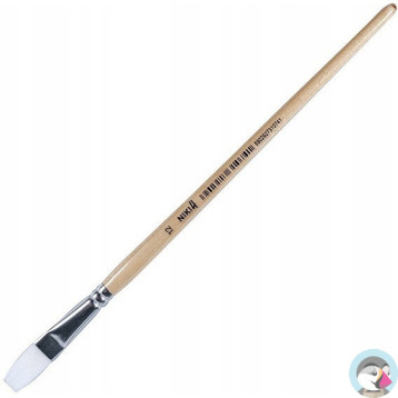 Pędzle nylonowe płaskie nr 12 6812 KOH-I-NOOR