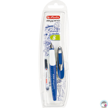 Pióro wieczne MY.PEN niebieskie dla leworęcznych 300006787 HERLITZ