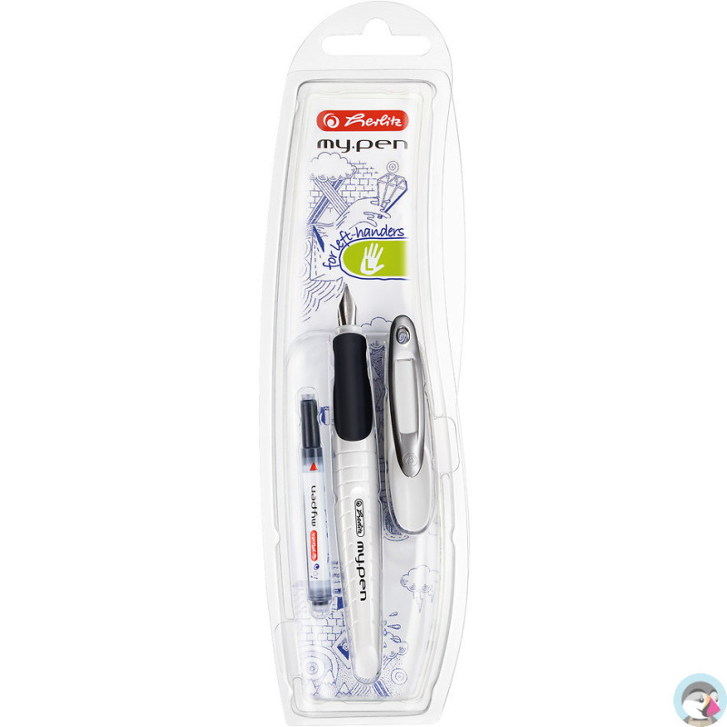 Pióro wieczne MY.PEN białe dla leworęcznych 300002939 HERLITZ