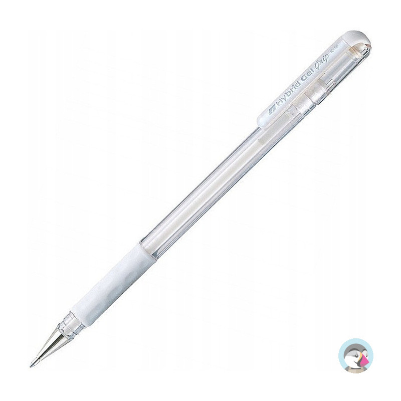 Pioro kulkowe K108/K118-LW pastel białe PENTEL