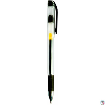 Długopis żelowy 0,7mm czarny KZ107-V TETIS