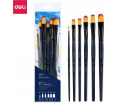 Zestaw pędzli FINENOLO 6szt twardy nylon EC278 DELI