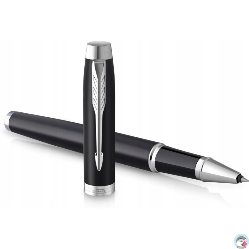 Pióro kulkowe IM MATTE BLACK chromowane wykończenie 2143634 PARKER
