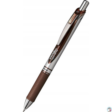 Pióro kulkowe ENERGEL BL77 brązowe 0,7mm PENTEL
