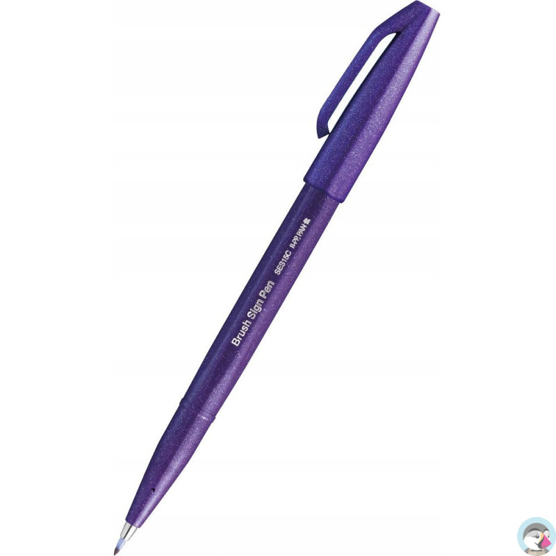 Pisak BRUSH SIGN PEN fiolet SES15C-V
