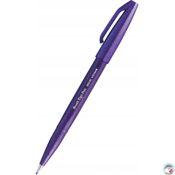 Pisak BRUSH SIGN PEN fiolet SES15C-V
