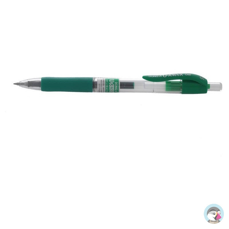Pióro żelowe automatyczne DONG-A U-KNOCK zielone TT5033