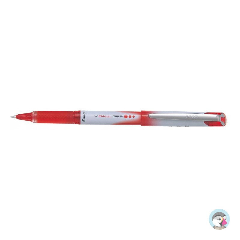 Pióro kulkowe PILOT VBALL GRIP czerwony PIBLN-VBG5-R