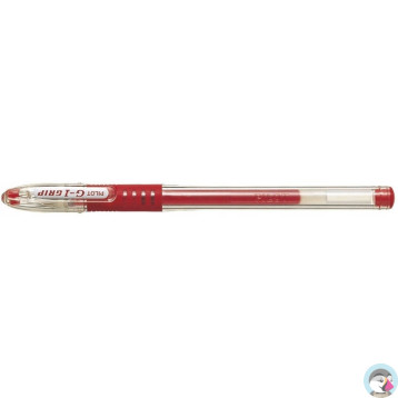 Pióro żelowe PILOT G1 GRIP czerwony PIBLGP-G1-5R
