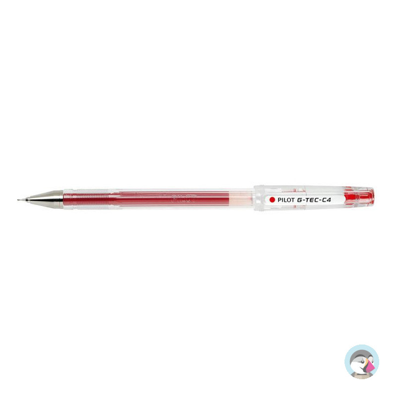 Pióro żelowe PILOT G-TEC C4 czerwony PIBL-GC4R