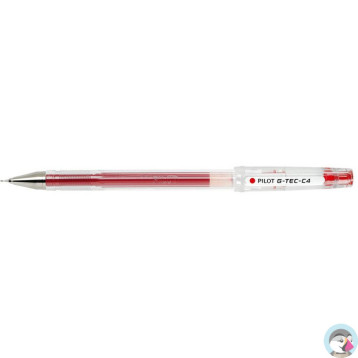 Pióro żelowe PILOT G-TEC C4 czerwony PIBL-GC4R