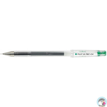 Pióro żelowe G-TEC-C4 zielone PILOT PIBL-GC4G