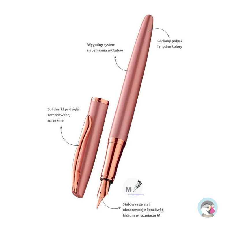 Pióro wieczne Jazz Noble Elegance ROSE etui PELIKAN 821810