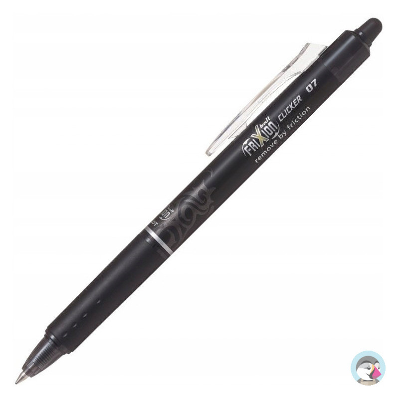 Pióro kulkowe PILOT FRIXION CLICKER 0.7 czarne PIBLRT-FR7-B