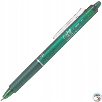 Pióro kulkowe PILOT FRIXION CLICKER zielone PIBLRT-FR7-G